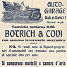 Botrich & Covi, oglas, 1911.