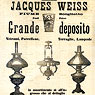 Jacques Weiss, oglas