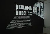 Postav izložbe Reklama u Rijeci 1890.-1940.