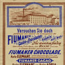 Fiumaner Cacao & Chocoladen – Fabrik, letak, oko 1900.-te