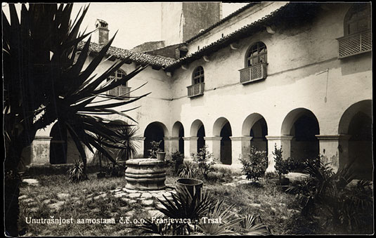 Emiro Fantini - Unutrašnjost samostana Franjevaca – Trsat